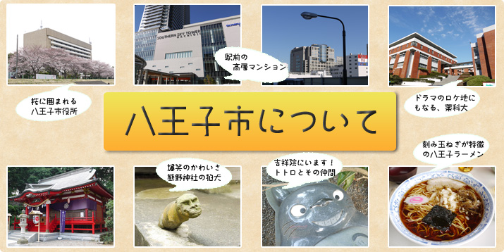 八王子市について